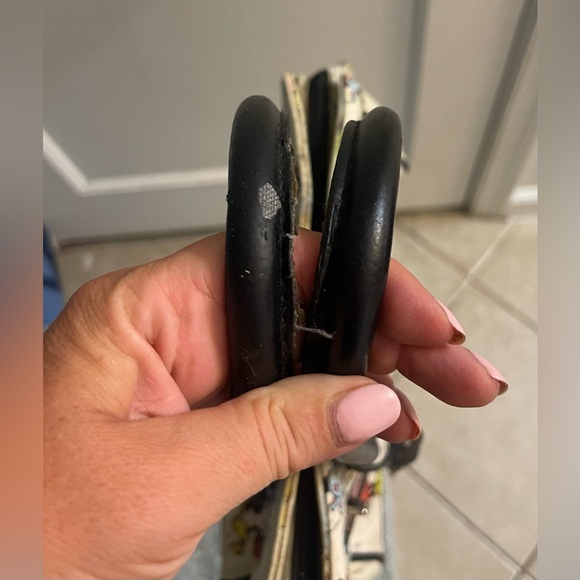 Disney Mickey And Minnie Mouse Lock and Key Satchel Vintage 1990’s - Picture 6 of 10